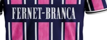 FERNET-BRANCA estampado em serifa branca no peito